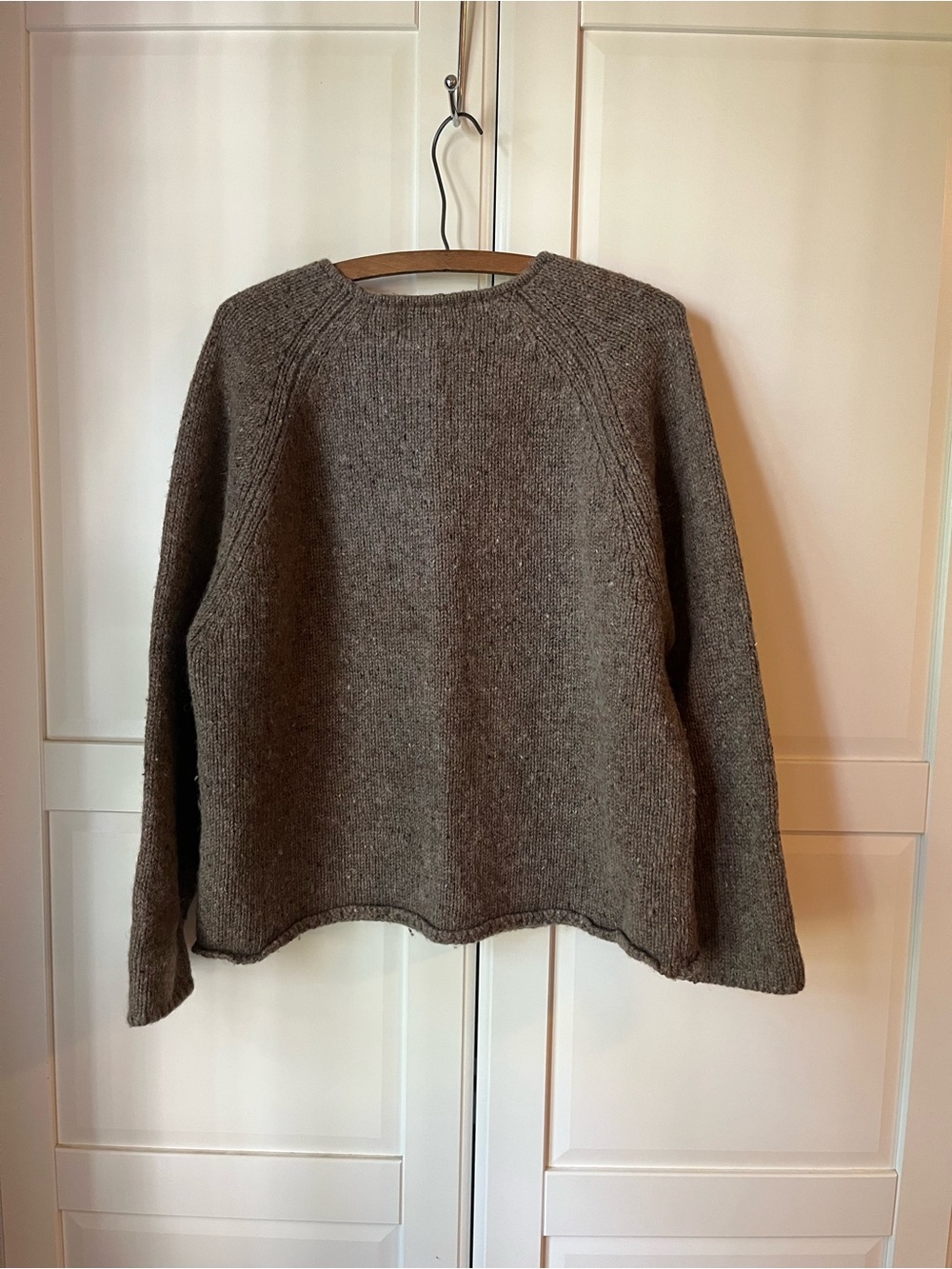 Woolrich Gray Crewneck Wool Blend Sweater - Picture 2 of 3